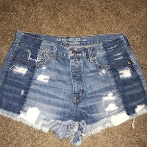 American Eagle Vintage High Rise Jean Shorts